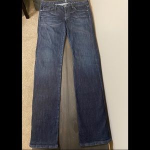 7 for all Mankind - “A” Pocket Jeans - Dark Wash - Size 31